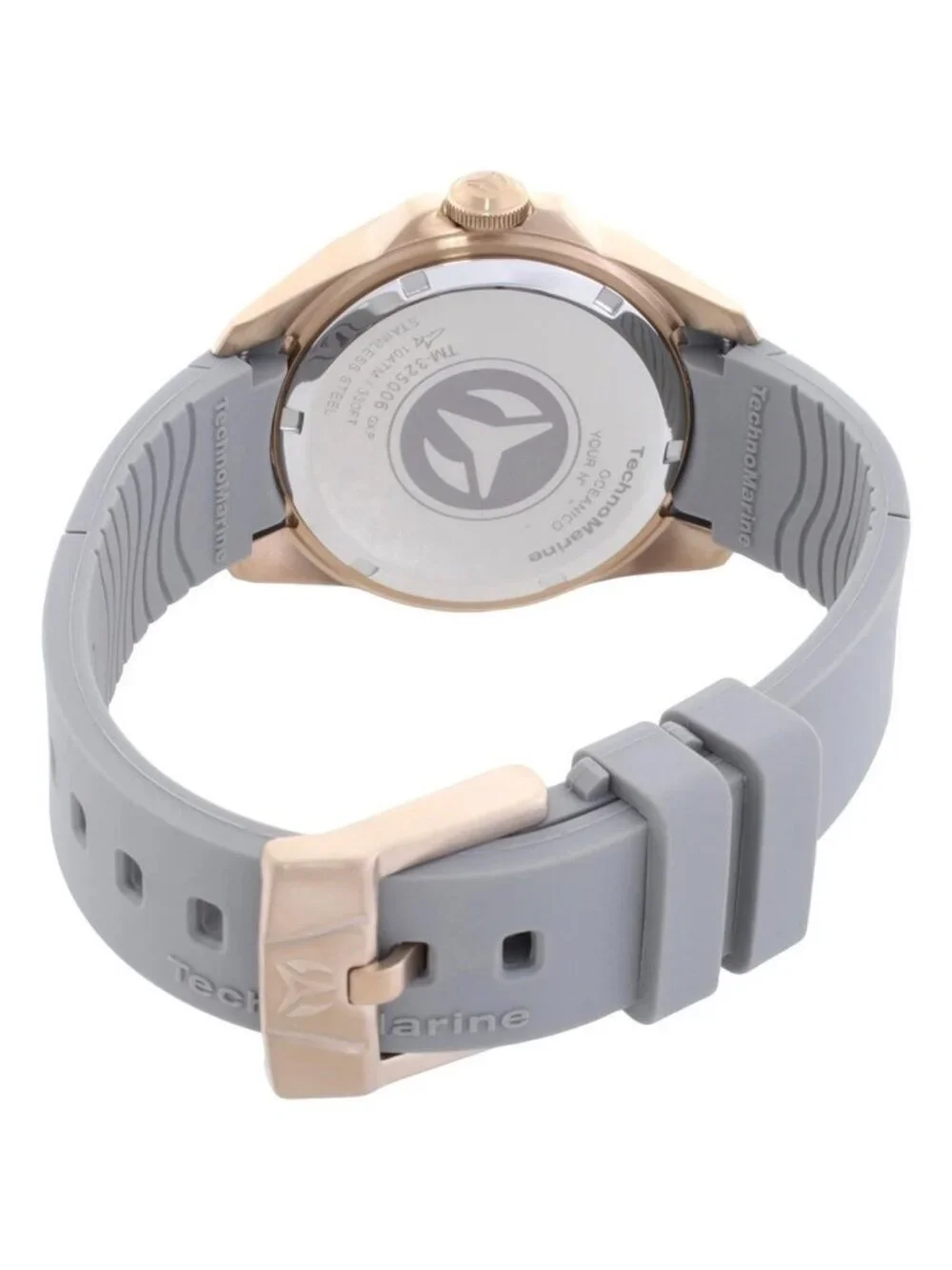NWT Technomarine Oceanico Quartz Grey Dial Ladies Watch